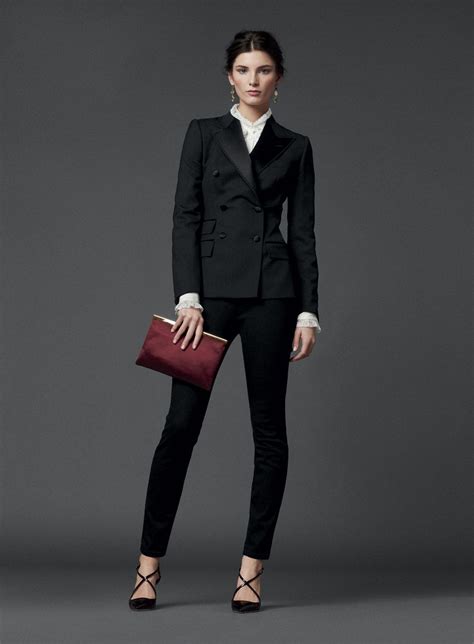 dolce and gabbana suits women.